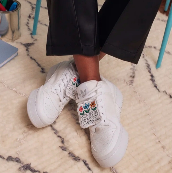 ADIDAS FORUM Bold platform sneakers Always Original floral 10 - Picture 6 of 15